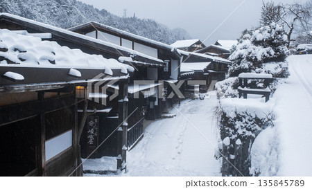 Tsumago-juku (winter) 135845789