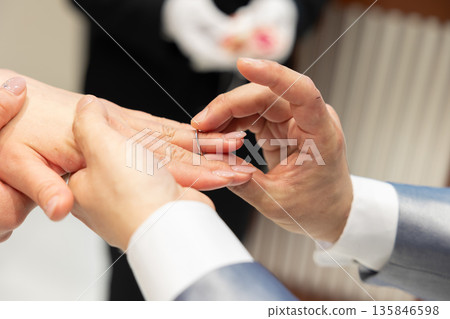 Bridal images, hymns of love, brilliant and graceful ceremonies for eternal happiness Bridal images, hymns of love, brilliant and graceful ceremonies for eternal happiness 135846598