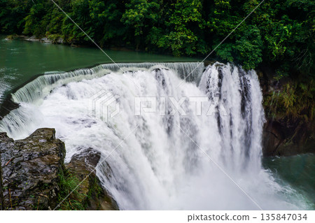 Shifen Waterfall in Shifen, Taiwan 135847034