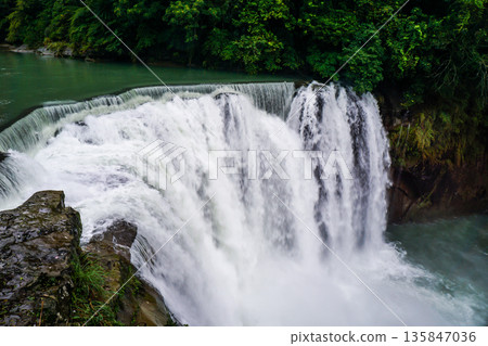 Shifen Waterfall in Shifen, Taiwan Shifen Waterfall in Shifen, Taiwan 135847036