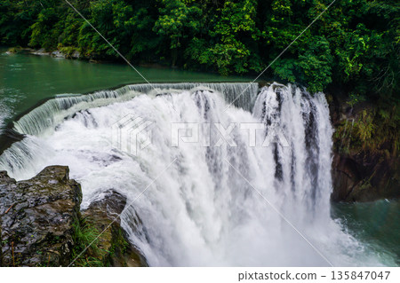 Shifen Waterfall in Shifen, Taiwan 135847047