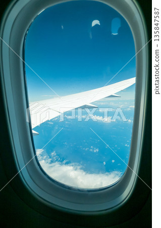 air plane, window, windows 135847587