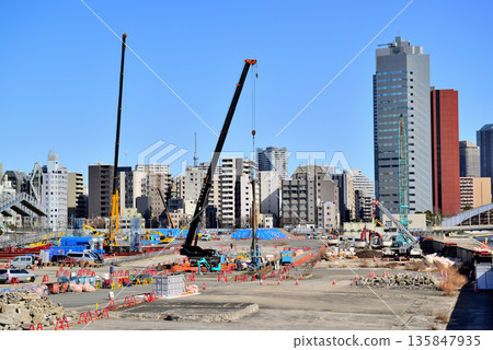 Tokyo Tsukiji Market Site Redevelopment Tsukiji District Urban Development Tokyo Tsukiji Market Site Redevelopment Tsukiji District Urban Development 135847935
