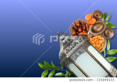 Lanterns, dates, and sweets set a festive Ramadan mood Lanterns, dates, and sweets set a festive Ramadan mood 135849133