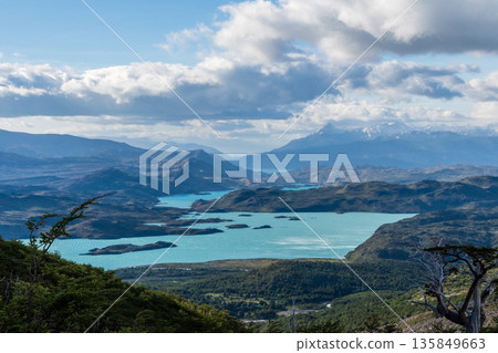 Hiking the W-Trek in Torres Del Paine 135849663
