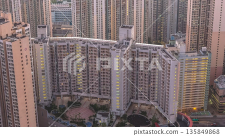 Jan 18 2026 Expansive Kwun Tong skyline seen clearly from Tai Sheung Tok 135849868