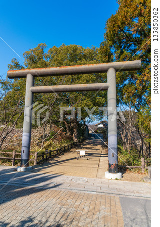柳澤神社的鳥居和竹林橋遺址 135850362