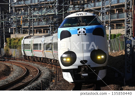 [JR西日本]287系～熊貓黑潮～（JR京都線：島本～山崎） 135850440