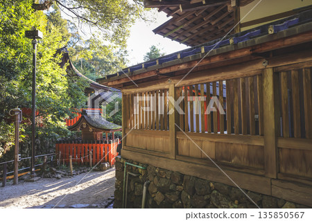 Nov 23 2025 Historic Kamigamo Shrine in Kyoto Japan Landscape Nov 23 2025 Historic Kamigamo Shrine in Kyoto Japan Landscape 135850567