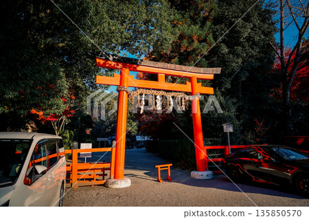 Nov 23 2025 Historic Kamigamo Shrine in Kyoto Japan Landscape Nov 23 2025 Historic Kamigamo Shrine in Kyoto Japan Landscape 135850570