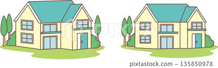 House illustration House illustration 135850978