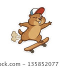 Skateboarding Marmot 135852077