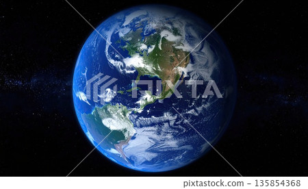 AI Image: Earth seen from space AI Image: Earth seen from space 135854368