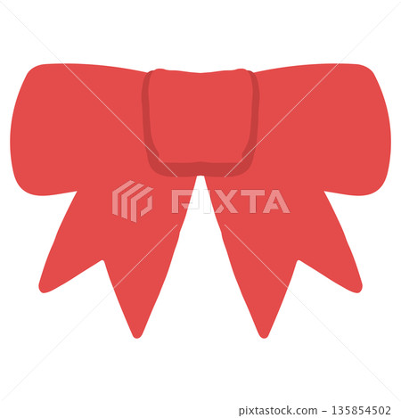 Easy-to-use general-purpose illustration cut series for the homepage of childcare facilities | Ribbon 135854502