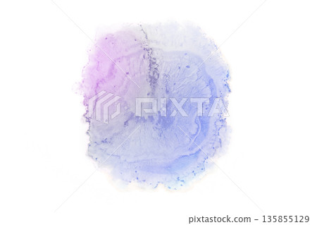 融合水彩和幾何圖形的抽象藝術 135855129