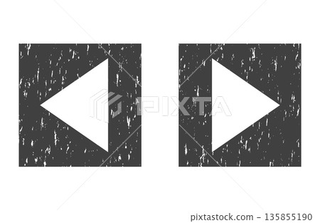 Black stamp style elevator button arrow Black stamp style elevator button arrow 135855190