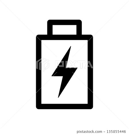 電池圖標充電 135855446