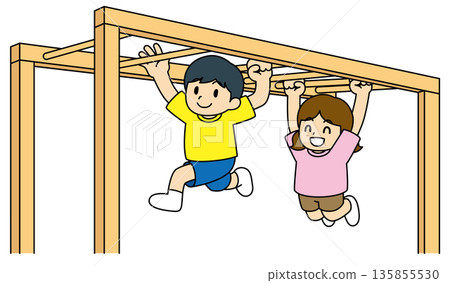 木製單槓 135855530