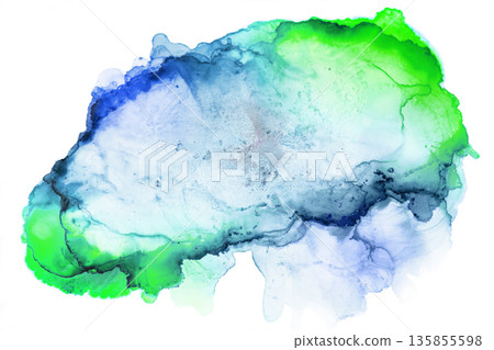 Watercolor style background image 135855598