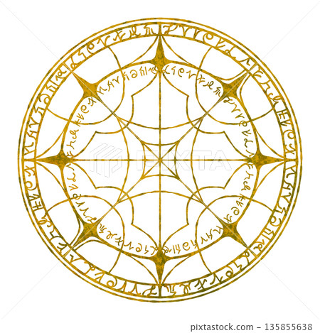 魔法陣(黃色) 魔法陣(黃色) 135855638