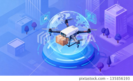 abstract screen with smart phone 135856193