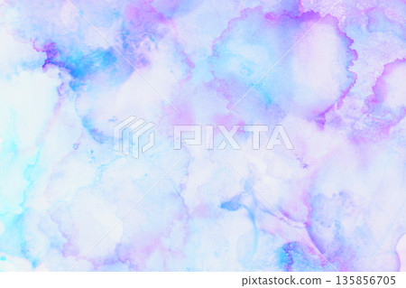 Cute watercolor background 135856705