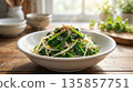 菠菜豆芽拌菜 135857751