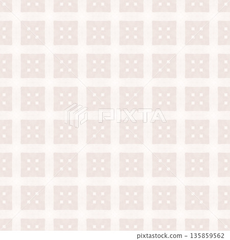 Neutral Beige Watercolor Grid Seamless Pattern with Minimal Low Contrast Background Neutral Beige Watercolor Grid Seamless Pattern with Minimal Low Contrast Background 135859562