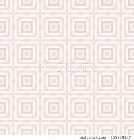 Neutral Beige Watercolor Grid Seamless Pattern with Minimal Low Contrast Background Neutral Beige Watercolor Grid Seamless Pattern with Minimal Low Contrast Background 135859597