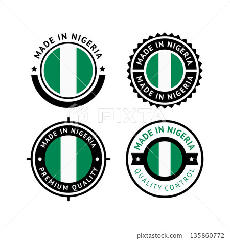 National flag of the Federal Republic of Nigeria 135860772