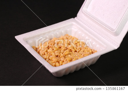 Packed natto Packed natto 135861167