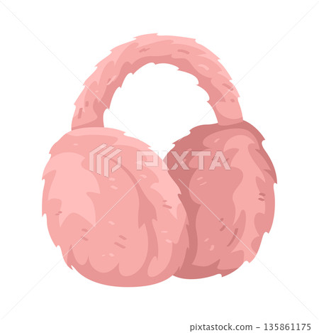 Illustration of earmuffs 135861175