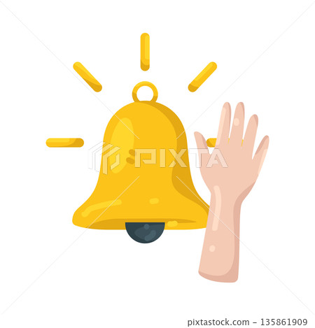 Illustration of bell 135861909