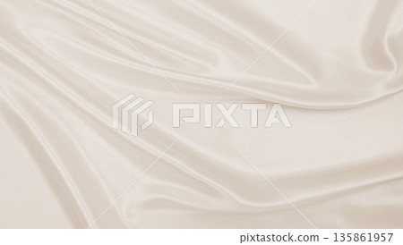 Smooth elegant golden silk or satin luxury cloth texture as wedding background. Luxurious background design. In Sepia toned. Retro style Smooth elegant golden silk or satin luxury cloth texture as wedding background. Luxurious background design. In Sepia toned. Retro style 135861957