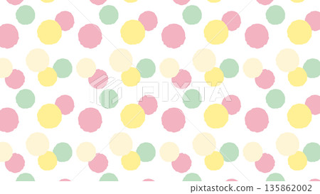 Hinamatsuri (Doll Festival) Hinaarare (Hina Arare) image polka dot seamless pattern 1 Hinamatsuri (Doll Festival) Hinaarare (Hina Arare) image polka dot seamless pattern 1 135862002