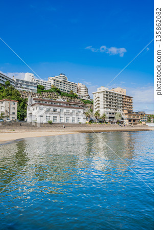 愛知縣蒲郡市西浦海灘週邊的景色 135862082