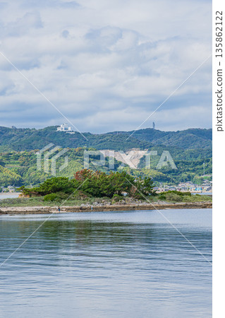 愛知縣蒲郡市西浦町松島的景色 愛知縣蒲郡市西浦町松島的景色 135862122