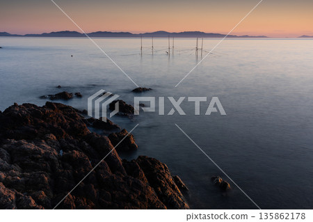 Dusk coast Dusk coast 135862178