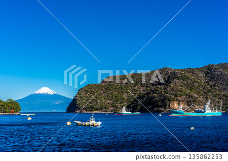 Mount Fuji from Fujimi Kaigan Dori [Numazu City, Shizuoka Prefecture] 135862253