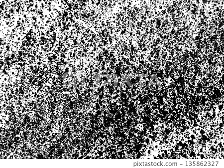Black ink abstract splatter texture background Black ink abstract splatter texture background 135862327