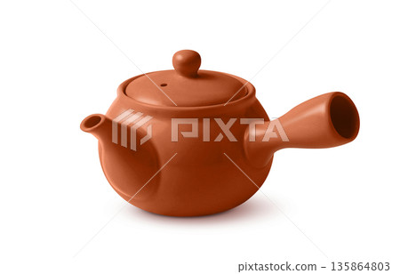 逼真的茶壺插圖 逼真的茶壺插圖 135864803