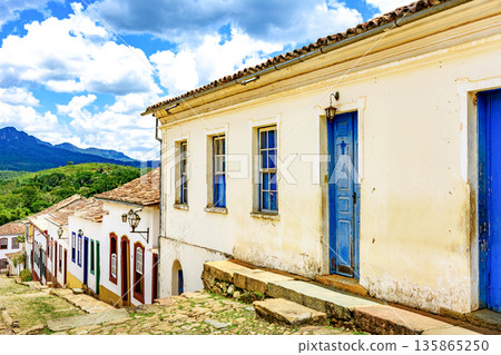 Typical landscape of the city of Tiradentes 135865250