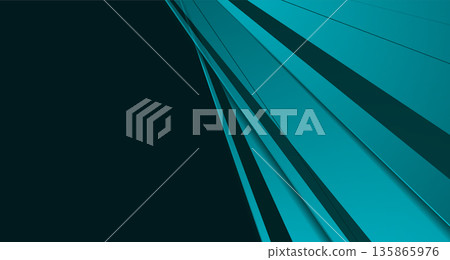 Dark blue stripes corporate geometric abstract background Dark blue stripes corporate geometric abstract background 135865976