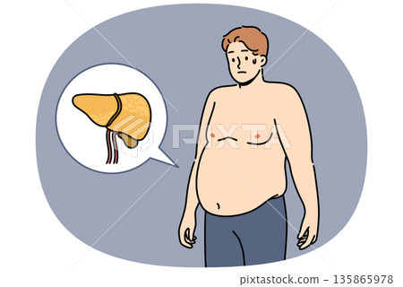 Liver illnesses in men cause obesity and digestive problems and symptoms of fatty hepatosis Liver illnesses in men cause obesity and digestive problems and symptoms of fatty hepatosis 135865978