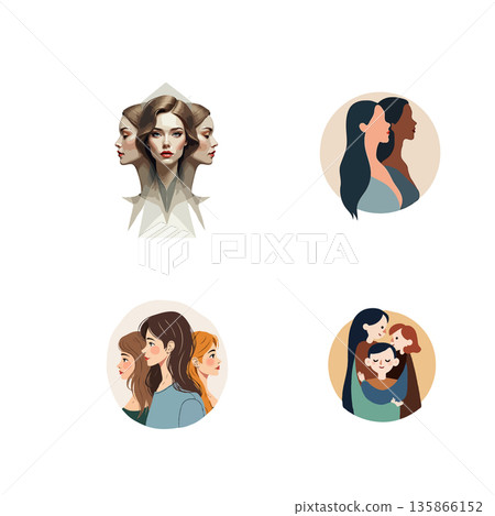 Collection of adorable cartoon icons featuring a turnip, blender, winter pond, and a man wearing a turban. Collection of adorable cartoon icons featuring a turnip, blender, winter pond, and a man wearing a turban. 135866152