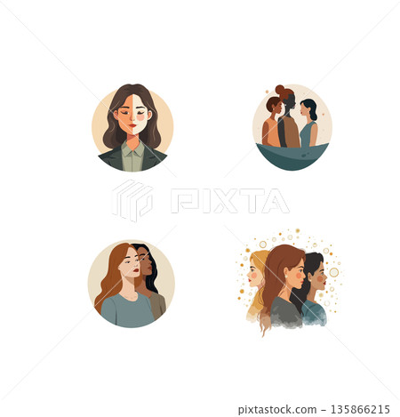 Collection of adorable kawaii icons representing finance, growth, and planning, perfect for adding a playful touch to designs. Collection of adorable kawaii icons representing finance, growth, and planning, perfect for adding a playful touch to designs. 135866215