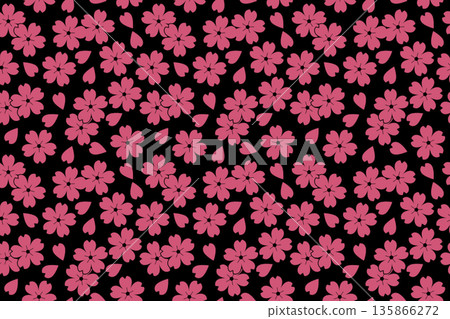 Cherry Blossom Pattern Seamless 5-4 Cherry Blossom Pattern Seamless 5-4 135866272