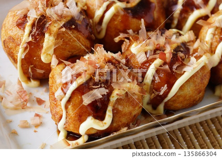 Osaka specialty takoyaki Osaka specialty takoyaki 135866304