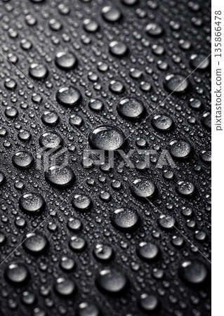 Screenshot of dark water droplet texture thumbnails with numbered labels and varied moody gradient lighting across backgrounds. Screenshot of dark water droplet texture thumbnails with numbered labels and varied moody gradient lighting across backgrounds. 135866478