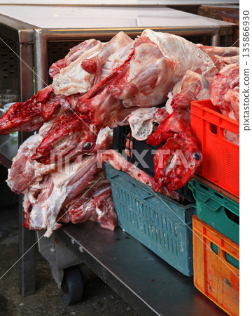 Slaughtered animals 135866930